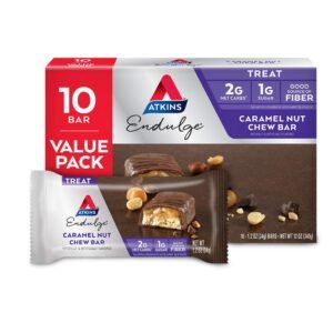 Atkins Endulge Caramel Nut Chew Bar...