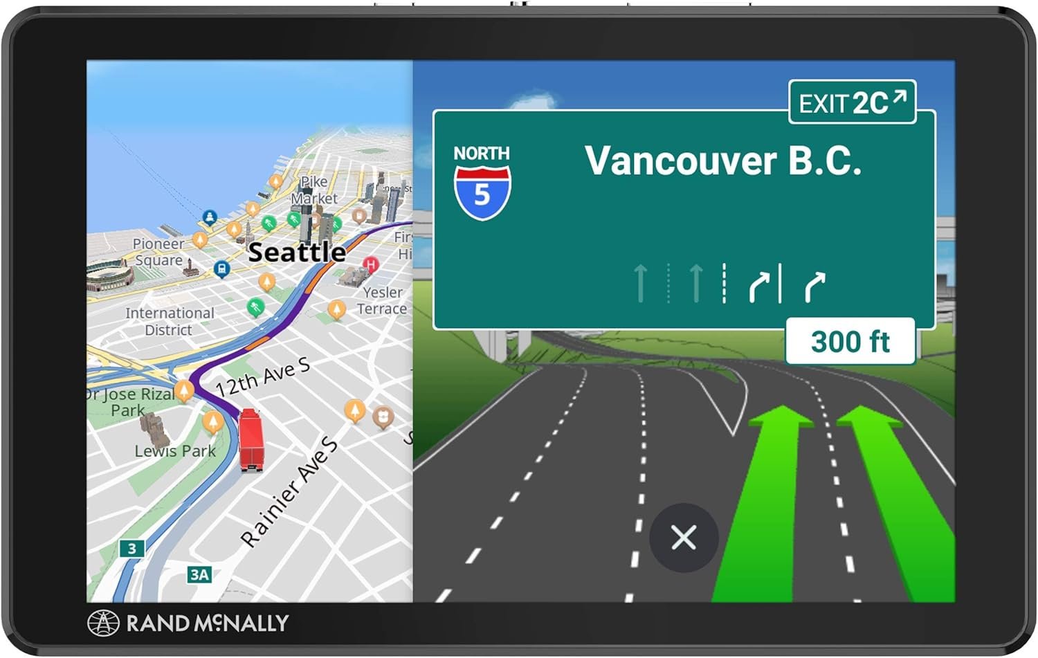 Rand McNally TND 750 7-inch GPS Truck Navigator with Industry's Best Custom Trucking Route(Used)