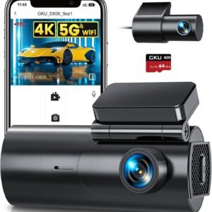 GKU Dash Cam Front and Rear Camera ...