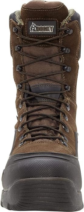 ROCKY Blizzard Stalker Steel Toe Waterproof 1200G Insulated Work Boot