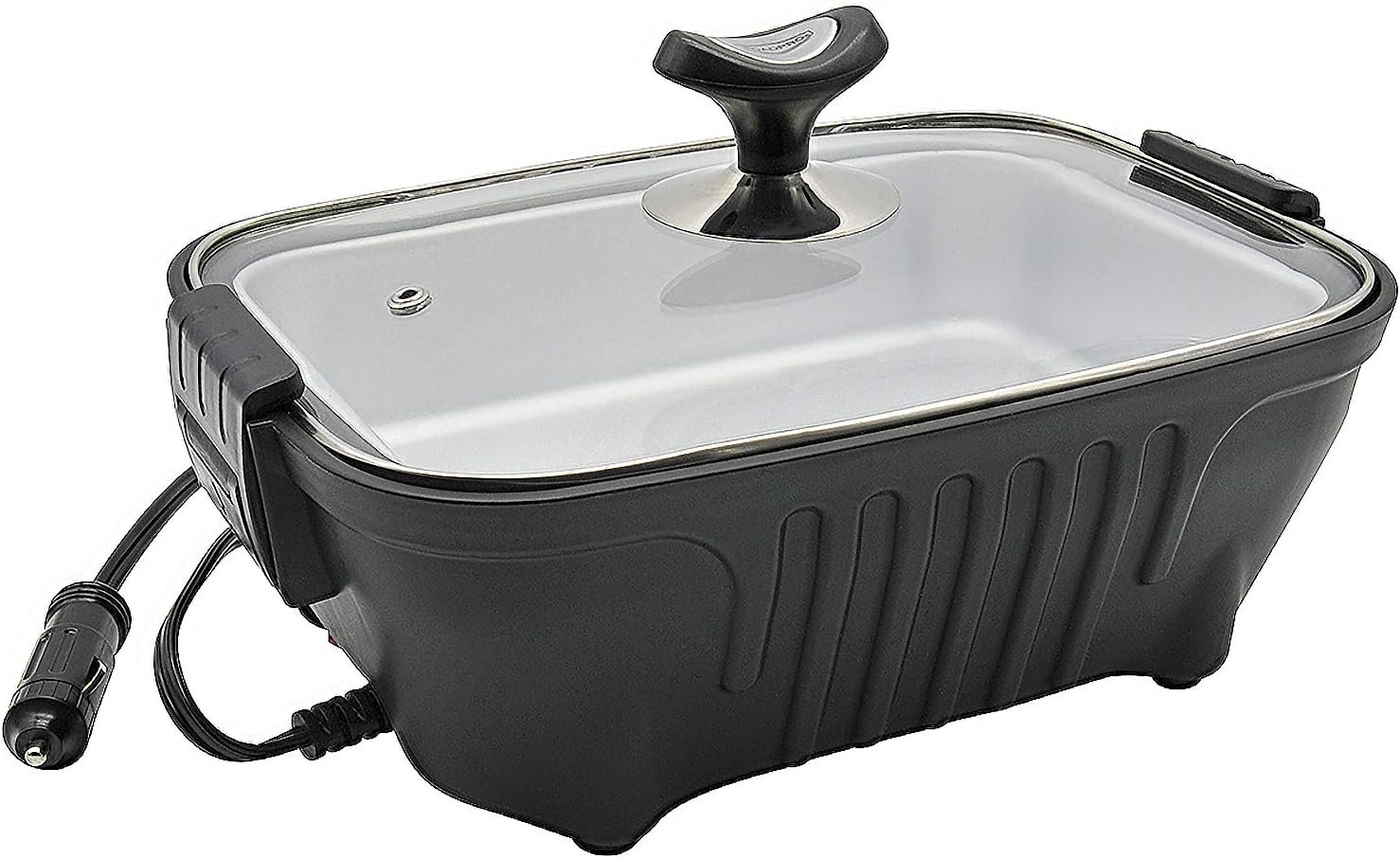 RoadPro RPSC200 12-Volt Personal-Sized Roaster for Car or Truck and Camping or Tailgating