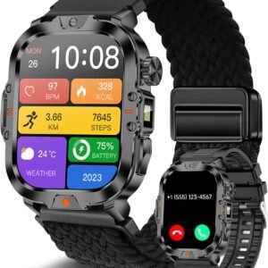 Bruboses Smart Watch for Men Milita...