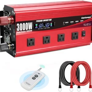 Cantonape 3000W Power Inverter 12V ...