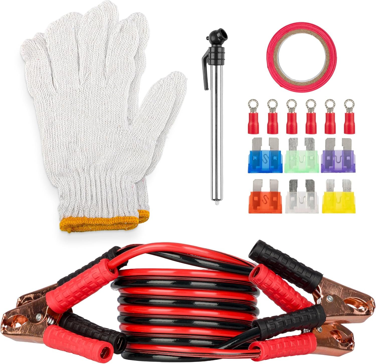 Roadside Emergency Car Kit - 30-Piece Road