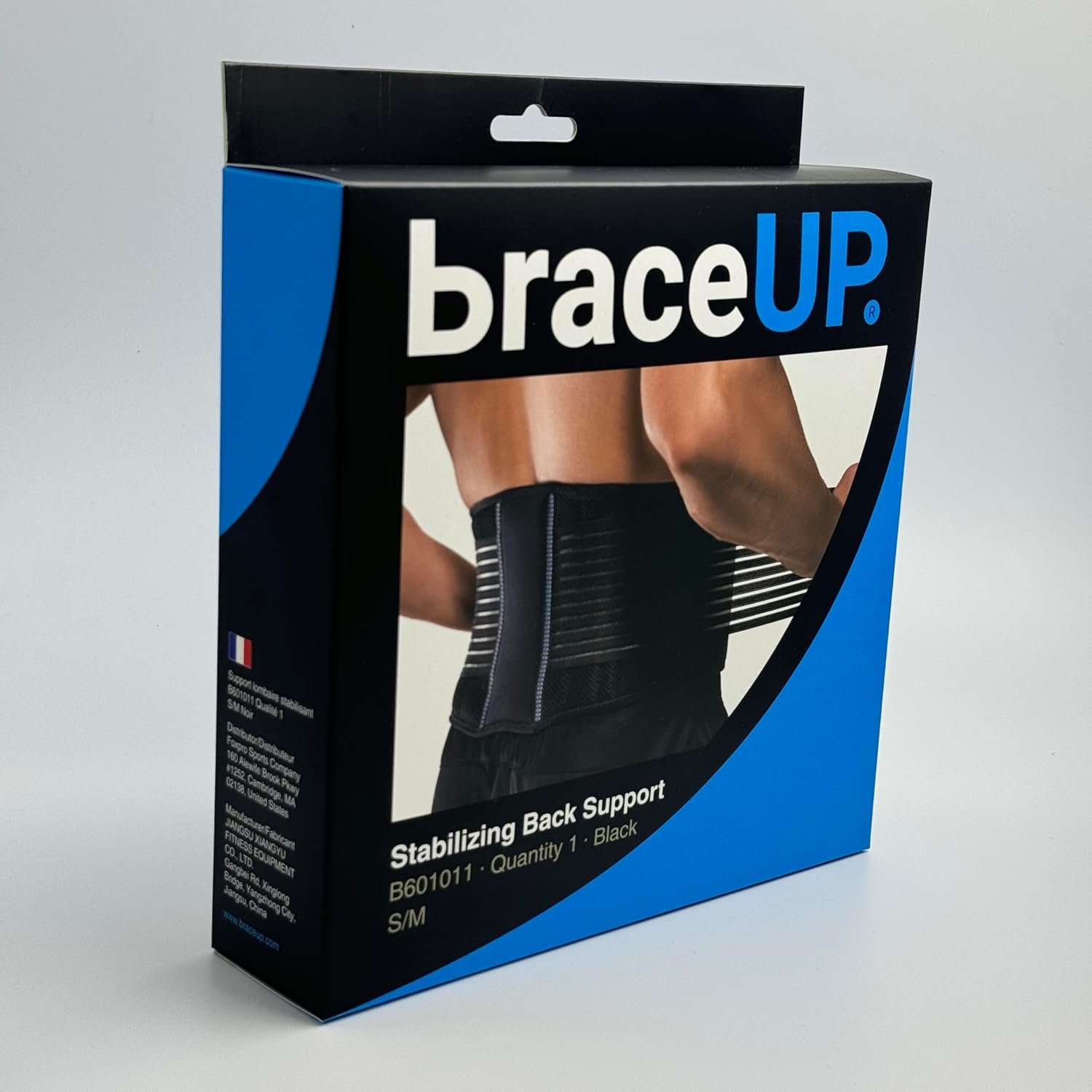 BraceUP Back Support Belt for Lower Back Pain Relief
