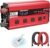 Cantonape 3000W Power Inverter 12V DC to 110V/120V AC with Dual AC Outlets and LCD Display